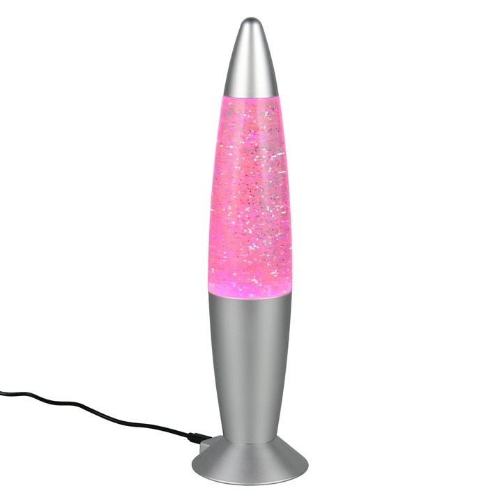 Stolová lampa FAME strieborná 1
