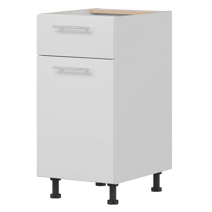 Spodná skrinka FANY 40 Z biela/biela vysoký lesk 1