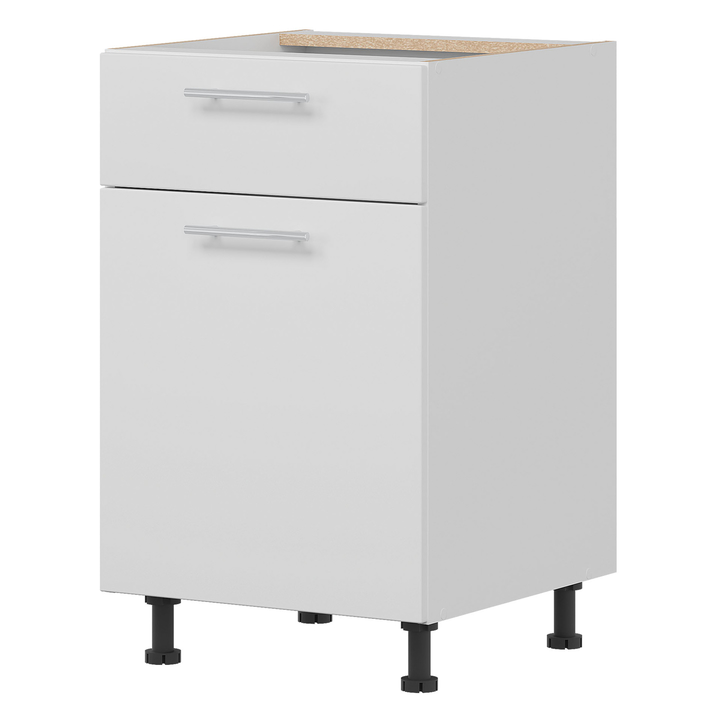 Spodná skrinka FANY 50 biela/biela vysoký lesk 1