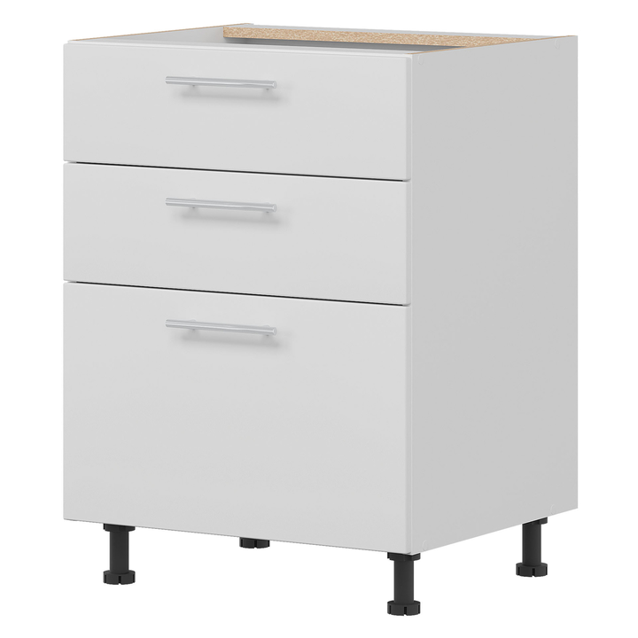 Spodná skrinka FANY 60 Z biela/biela vysoký lesk 1