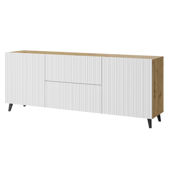 TV komoda FELISA 2 dub artisan/biela 1