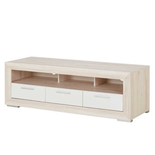 TV komoda FERNANDO T12 aurum svetlá/biela vysoký lesk 1
