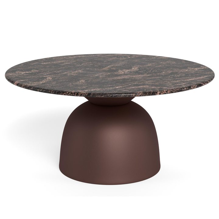 Konferenčný stolík FERROL 2 hnedá/bronzová 1