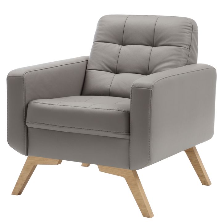 Kreslo FIORD 1 sivá 1