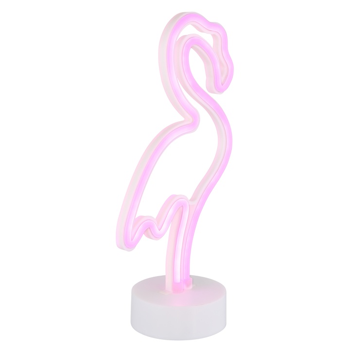 Stolná LED lampa FLAMINGO biela 1
