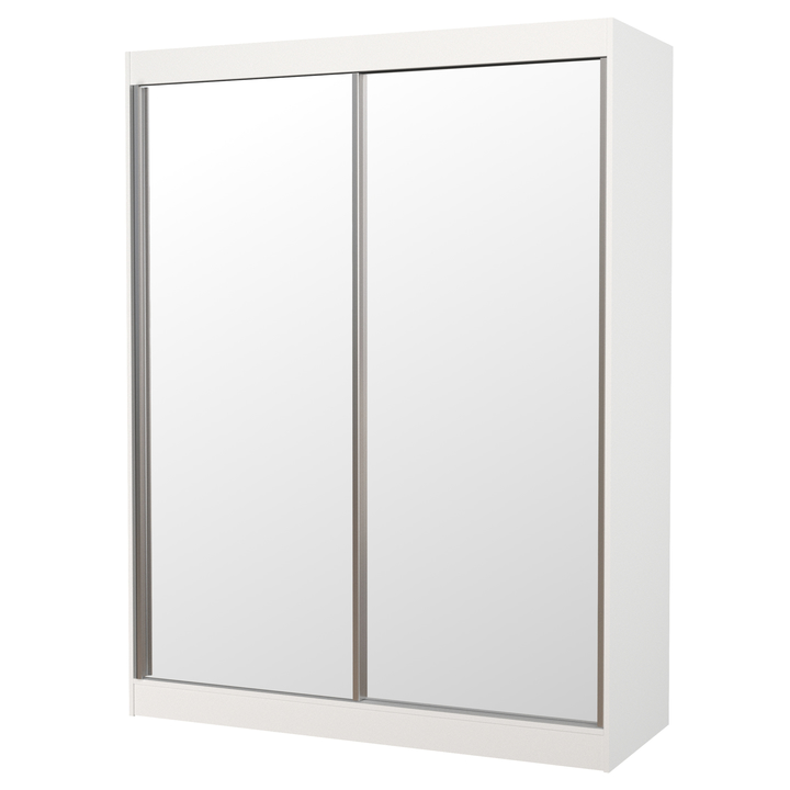 Šatníková skriňa FLAVIE biela 1