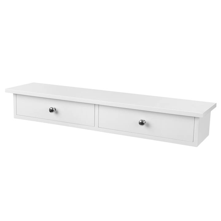 Nástenný regál FLOA biela 1