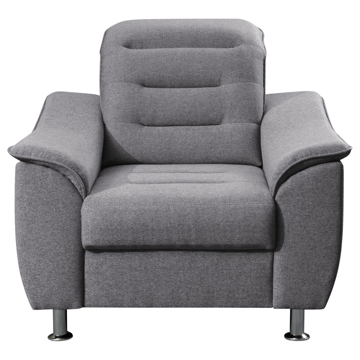 Kreslo FLORENCIA modrosivá 1