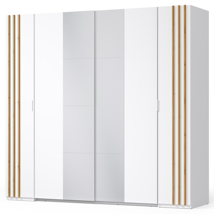 Šatníková skriňa FLORENCJA alpská biela 1