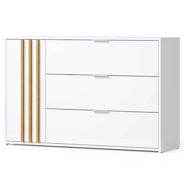 Komoda FLORENCJA alpská biela 1