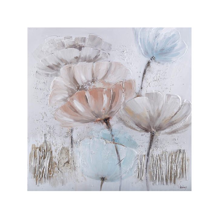 Obraz FLOWER II 100x100 cm, viacfarebná 1