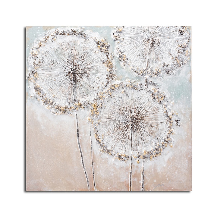 Obraz FLOWER XXXII 100x100 cm, viacfarebná 1