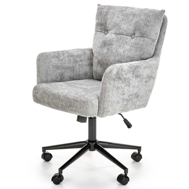 Kancelárska stolička FLURIS svetlosivá 1