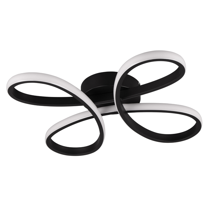 Stropné svietidlo FLY čierna 1