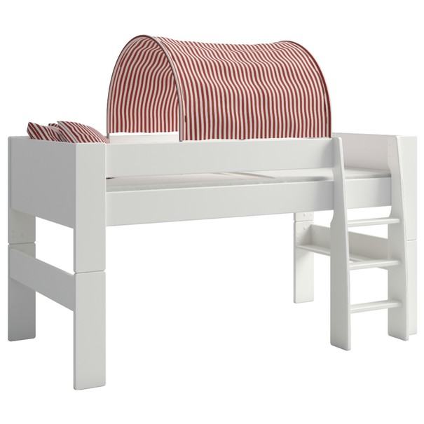 Textilný tunel FOR KIDS červenobiele prúžky 1