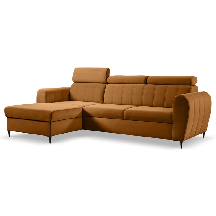 Sedacia súprava FORIO ľavá, jantárová 1