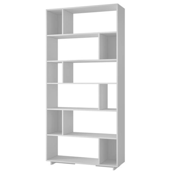 Regál/knižnica FORM biela 1