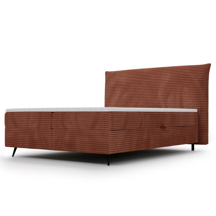 Posteľ s matracom FOXY NEW tehlová, 140x200 cm 1