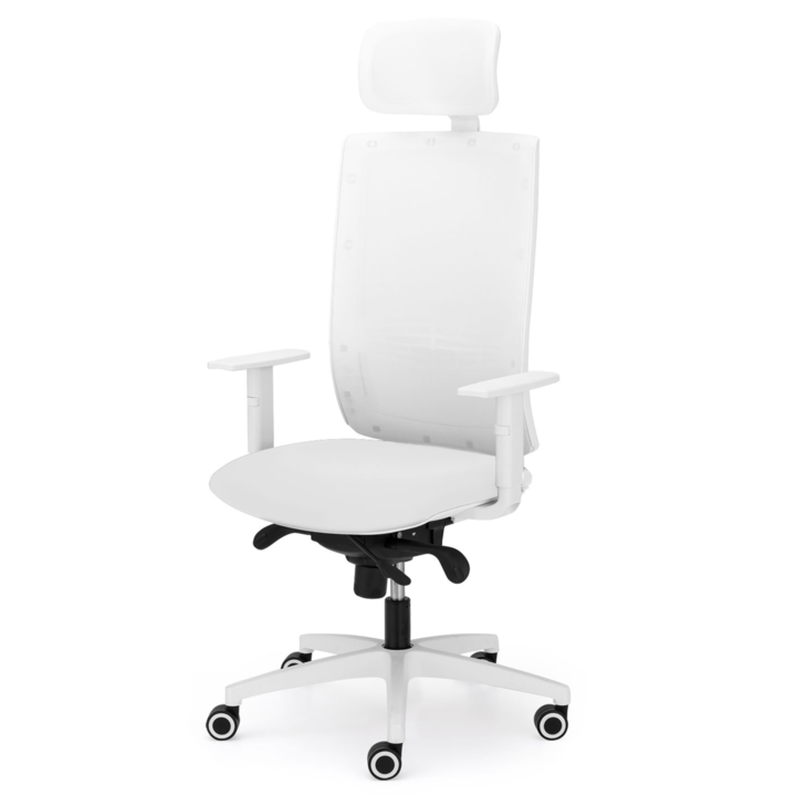 Lekárska stolička FRAJ biela 1