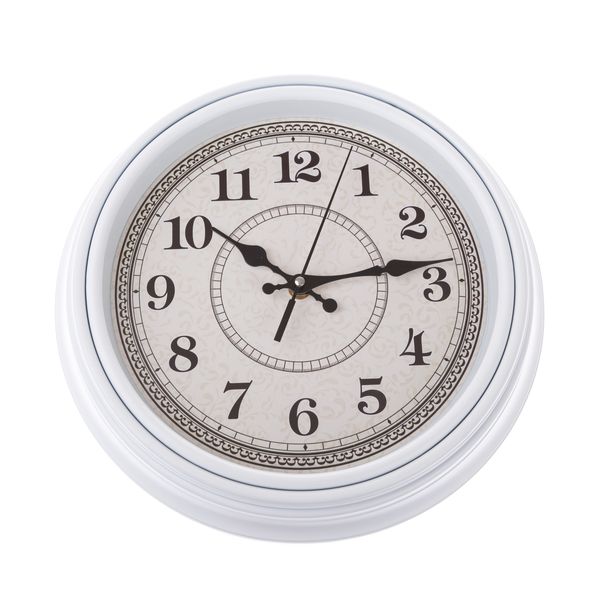 Nástenné hodiny FRAME biela, ⌀ 31 cm 1