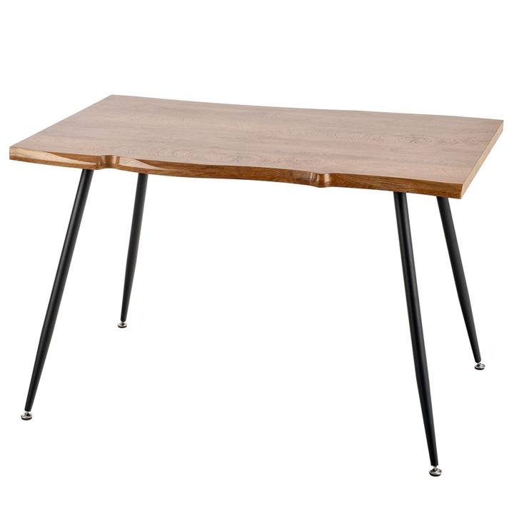 Jedálenský stôl FRANCISCO dub/čierna 1