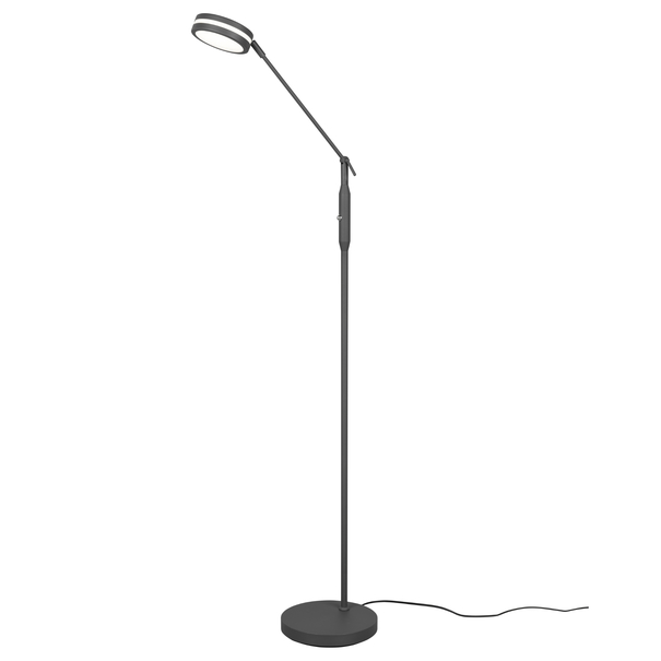Stojacia LED lampa FRANKLIN 3 antracitová 1