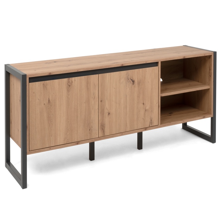TV komoda FREDDIE dub artisan/antracitová 1