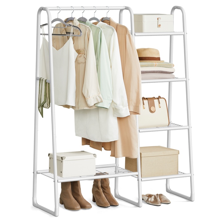 Stojan na šaty FREES biela 1