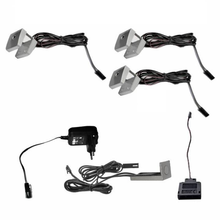 LED osvetlenie FRESNO teplá biela, 3 ks 1