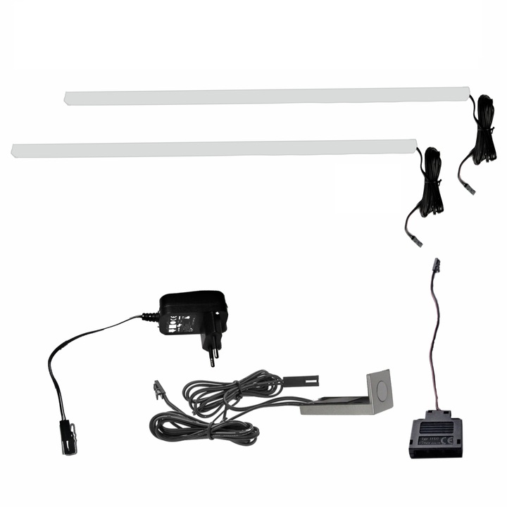 LED osvetlenie FRESNO teplá biela, 2 ks 1