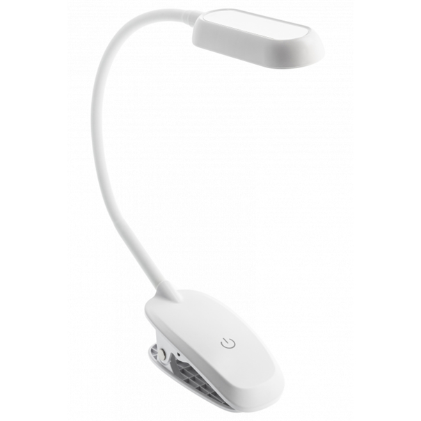 Stolná LED lampa FROGY biela 1