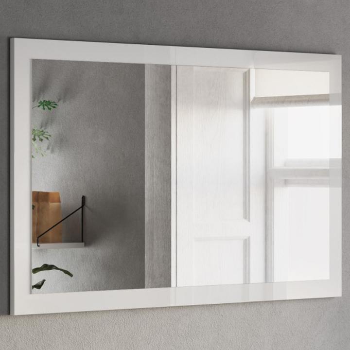 Zrkadlo FROMA biela lesklá 1