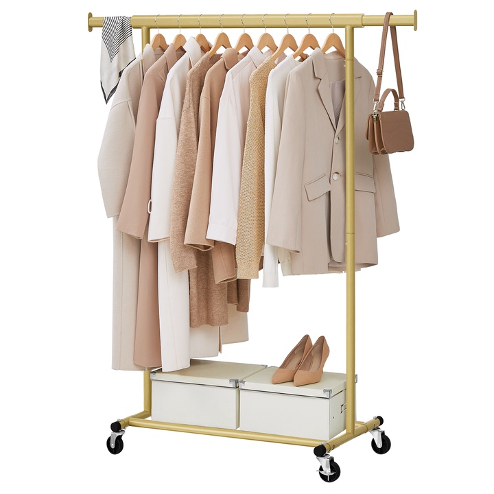Stojan na šaty FROOS zlatá 1