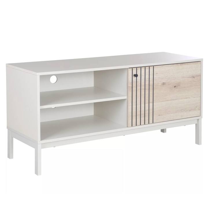 TV stolík FRUST 7 biela/dub alpský 1