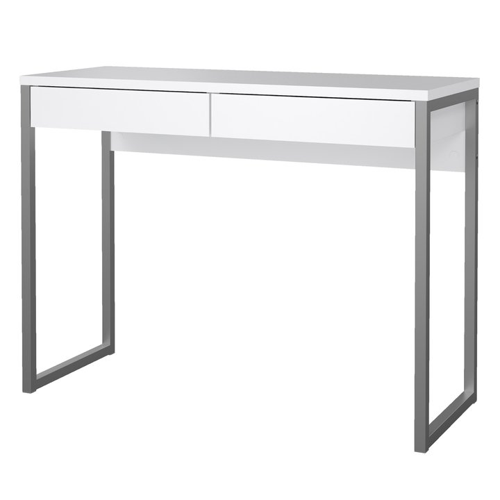 Písací stôl FUNCTION PLUS 80122UU sivá/biela vysoký lesk 1