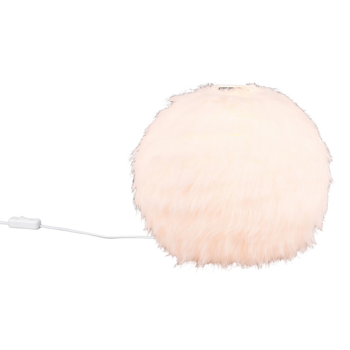 Stolná lampa FURRY biela 1
