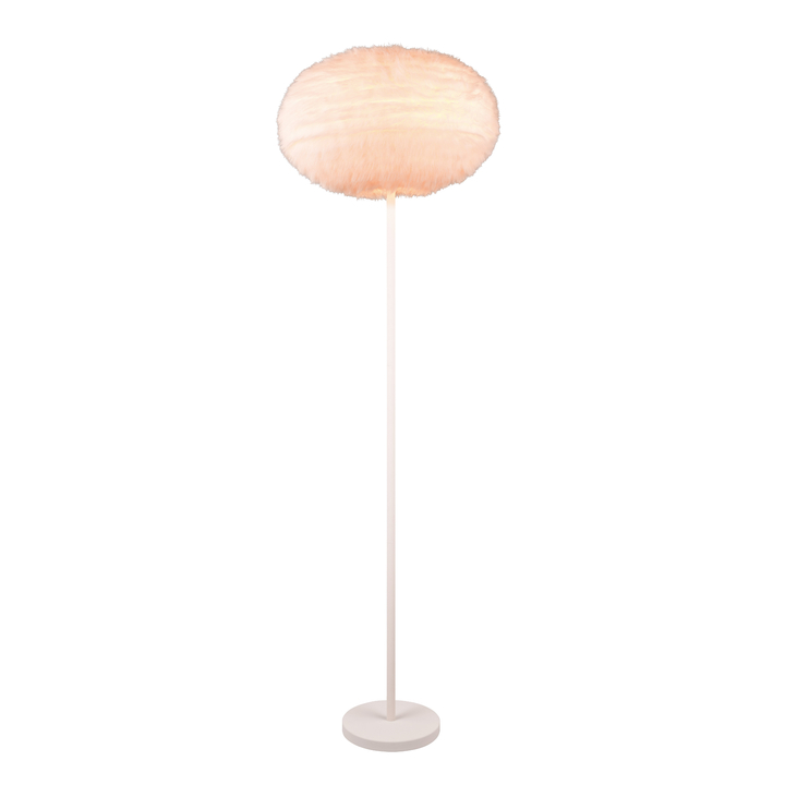 Stojacia lampa FURRY biela 1