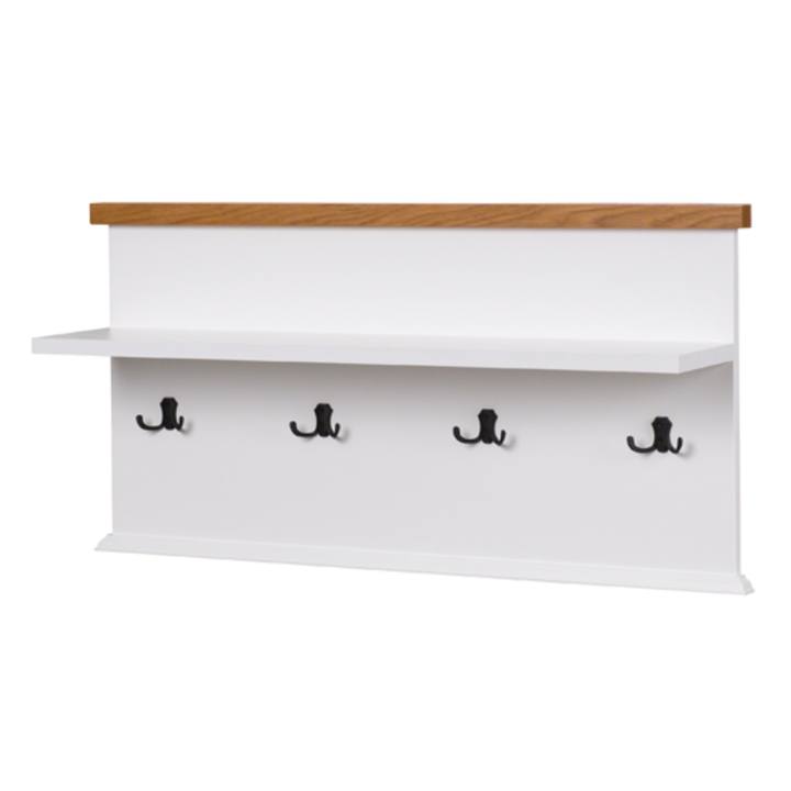 Predsieňový panel GALINEO M biela/dub 1