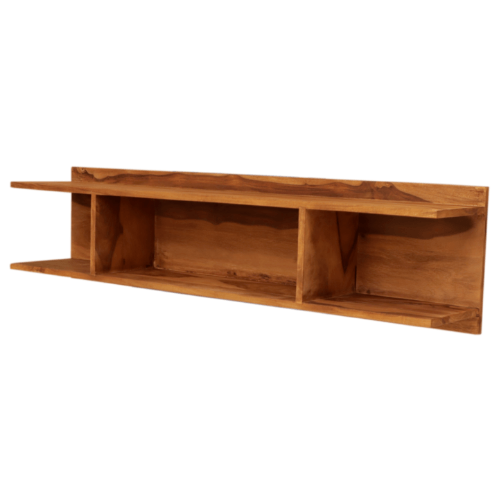 Nástenný regál GANILA 120 palisander 1