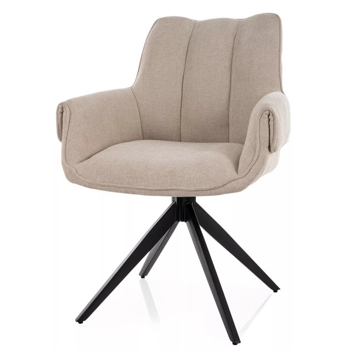 Jedálenská stolička GAU svetlobéžová 1