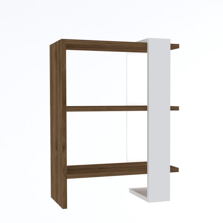 Regál/knižnica GAYE biela 1