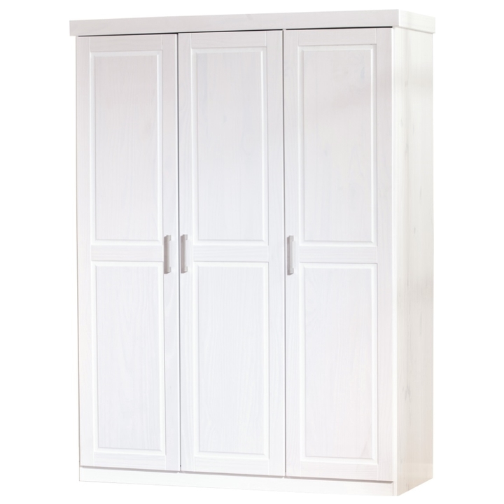 Šatníková skriňa GERALDINE biela 1