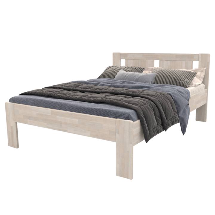 Posteľ GERDA I buk/biela, 120x200 cm 1