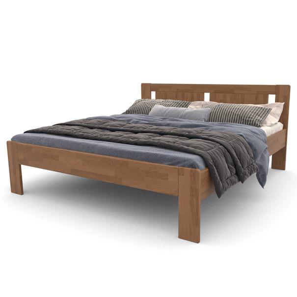 Posteľ GERDA II dub/svetlý orech, 180x200 cm 1