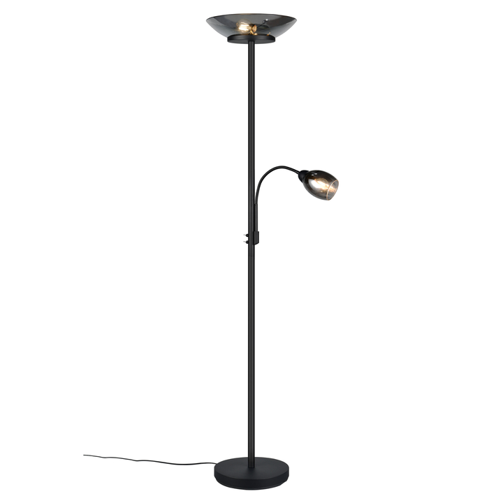 Stojacia lampa GERRY čierna 1