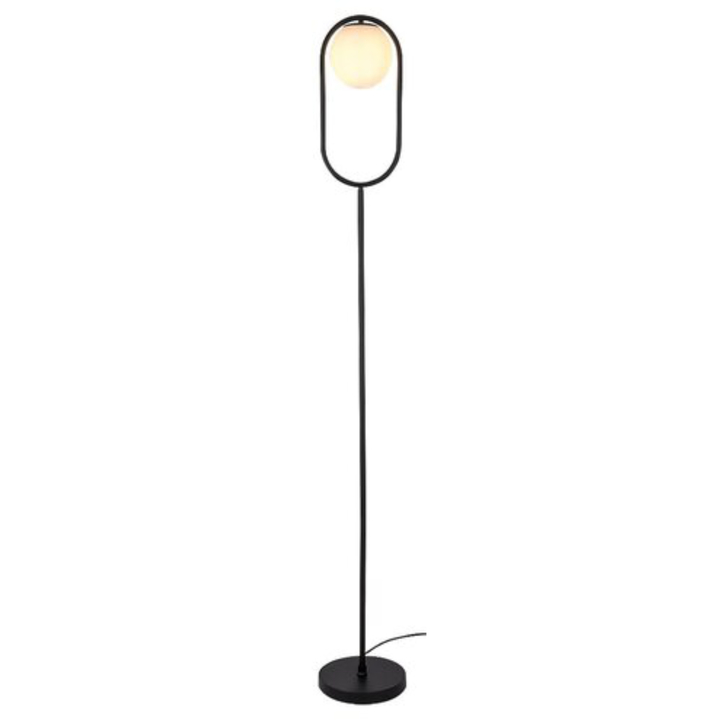 Stojacia lampa GHITA čierny kov 1