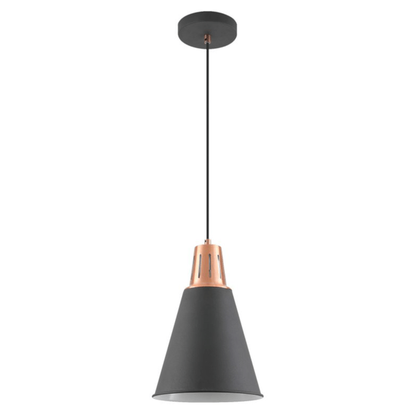 Závesné svietidlo GIANNI čierna/zlatá 1