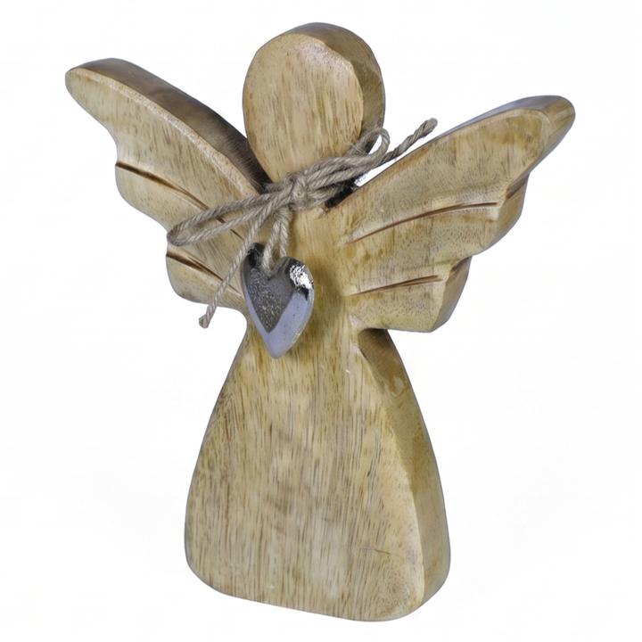 Drevený anjel GIORGINA výška 20 cm 1