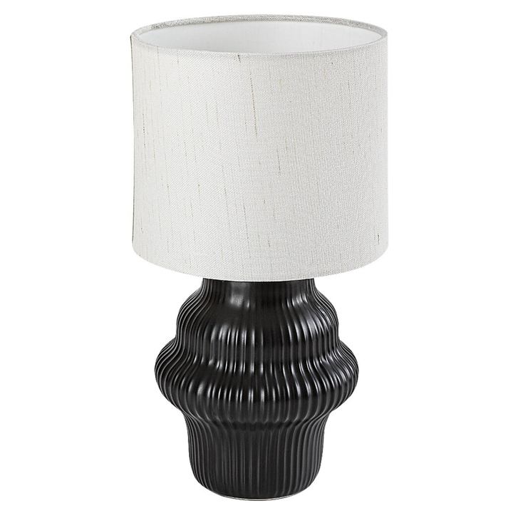 Stolná lampa GLIMO čierna/biela 1