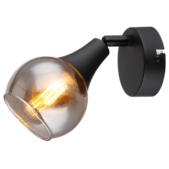 Bodové svietidlo GLYPTAR 1 čierna 1